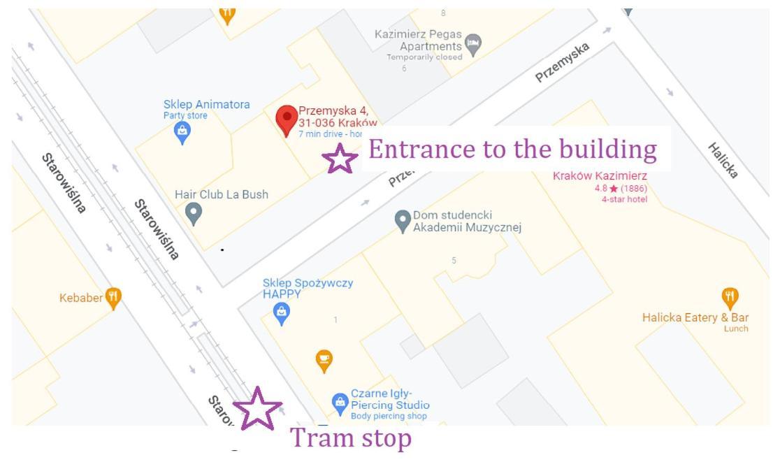 Apartament On Kazimierz Krasków Eksteriør bilde